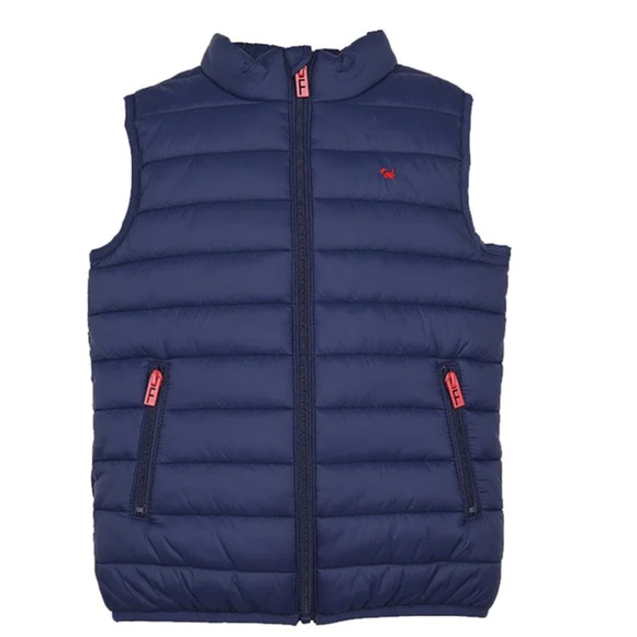 Ferrioni Navy Boys Vest Size 6 - Picture 1 of 8